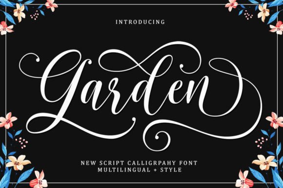 Discovering the Garden Font: A Touch of Timeless Elegance