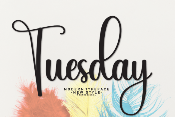 Discovering the Handwritten Elegance of the Tuesday Font