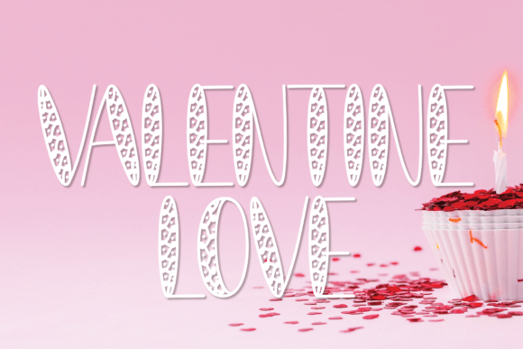 Valentine Love: A Sweet Display Font for Creative Designs